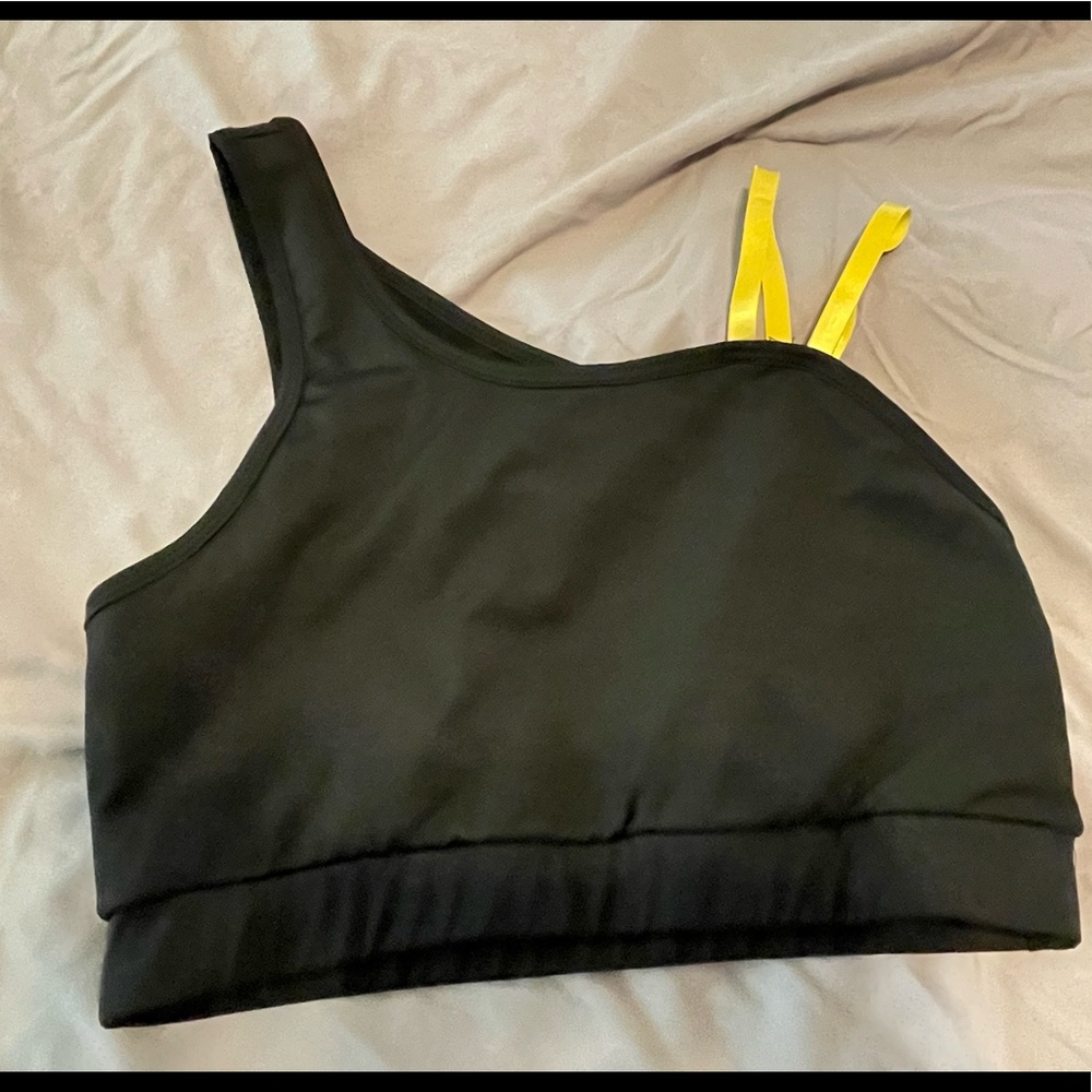Strappy sports bra